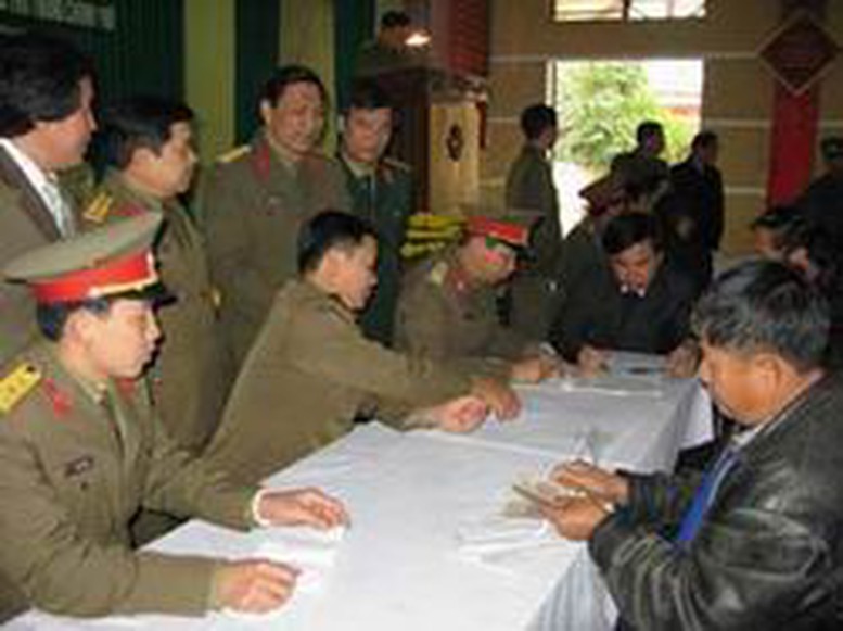 Điều kiện được hưởng trợ cấp sau khi rời quân ngũ